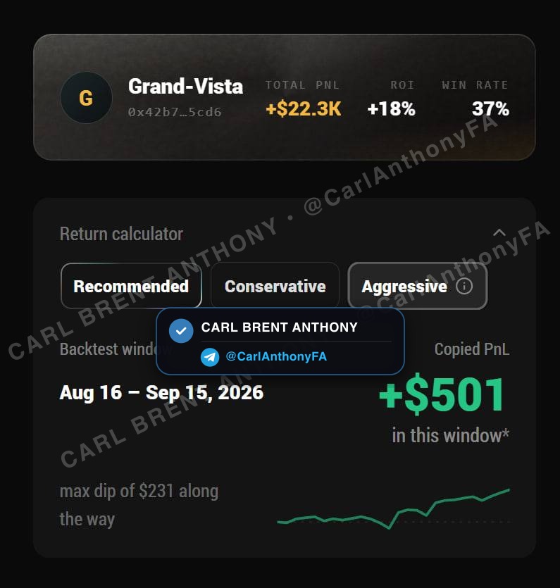 Carl Brent Anthony verified member profit proof - Carl Anthony Member Profit Proof 06