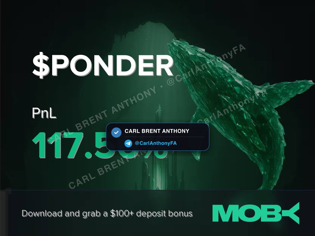 Carl Brent Anthony verified member profit proof - Carl Anthony Member Profit Proof 14