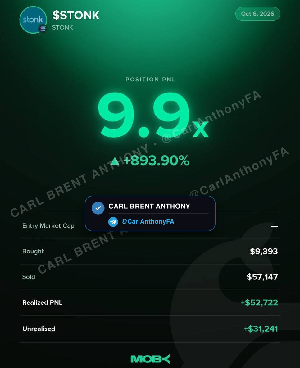 Carl Brent Anthony verified member profit proof - Carl Anthony Member Profit Proof 23