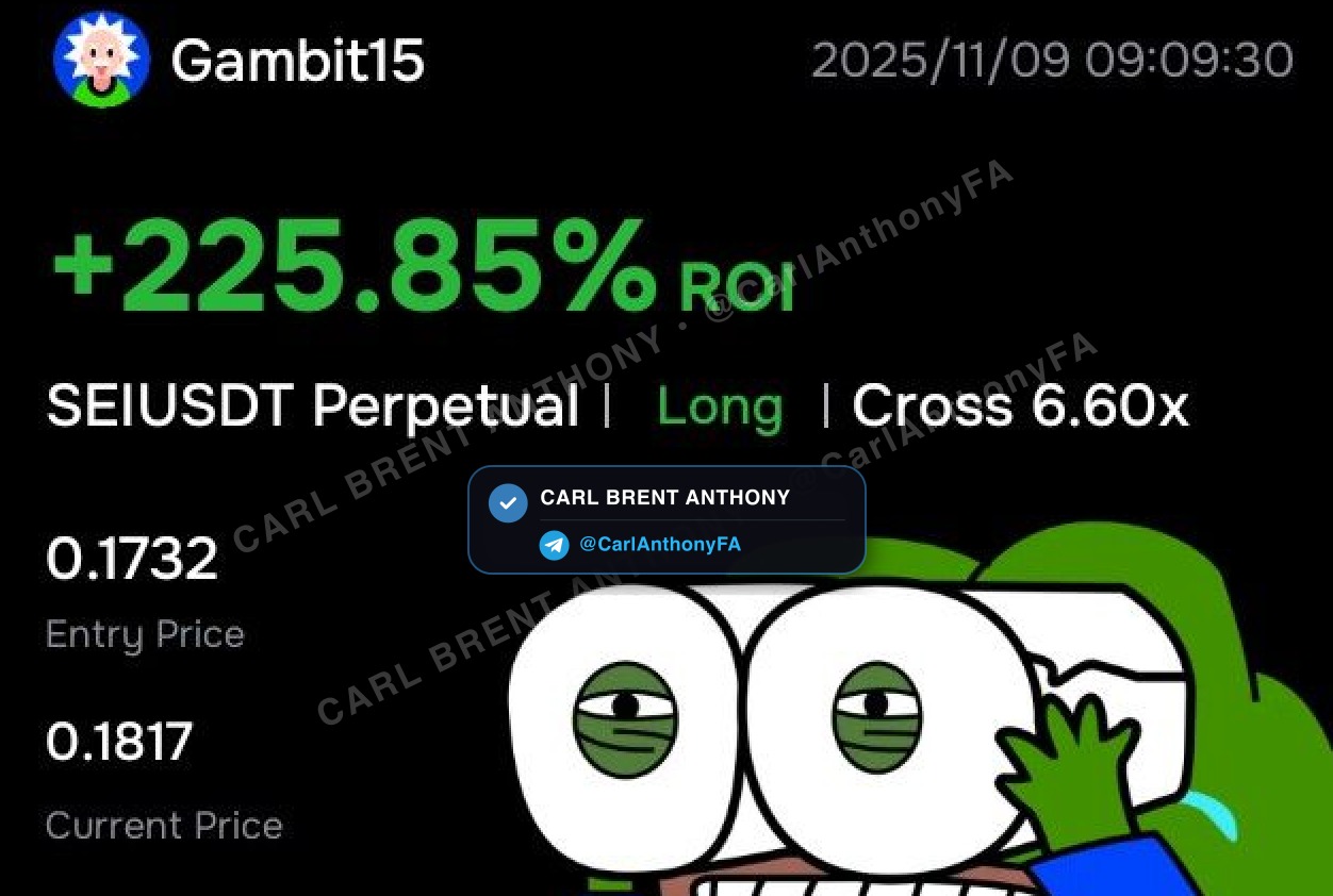 Carl Brent Anthony verified member profit proof - Crypto Trading Gains Proof 2