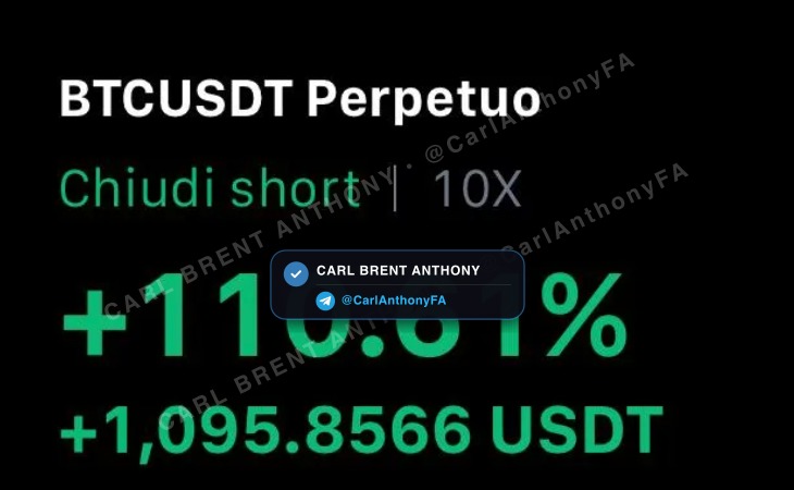 Carl Brent Anthony verified member profit proof - Daily Income Trading Results 3